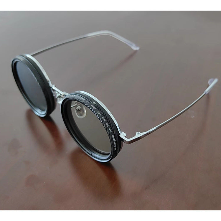 9-speed Transparent Adjustable UV Polarized Cool Sunglasses - WebWorld Market