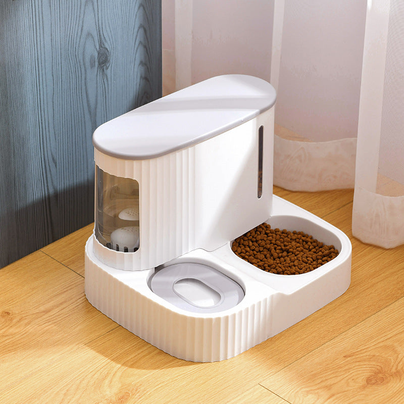 Cat Automatic Drinking Fountain Feeder Integrated Water Feeder Pet Supplies - WebWorld Market