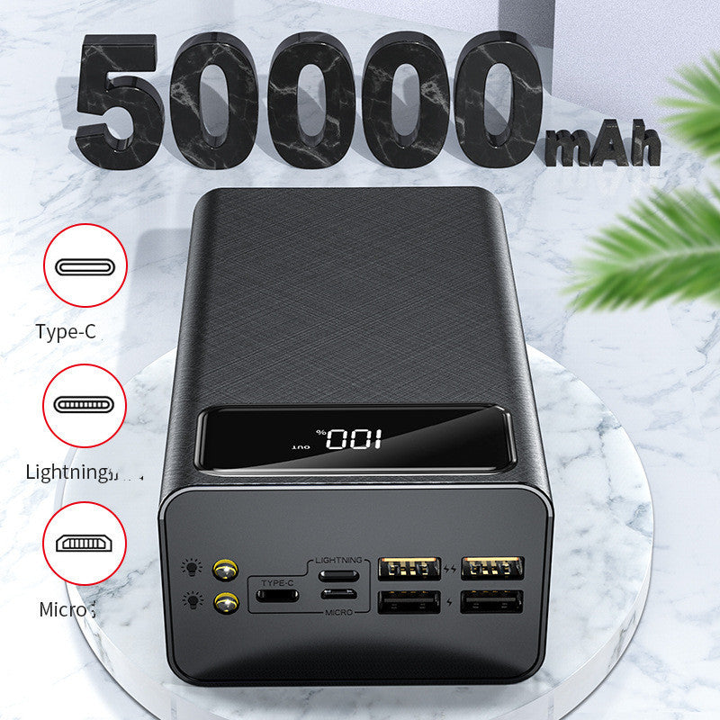 Digital Display Mobile Power High-capacity Charging Bank - WebWorld Market